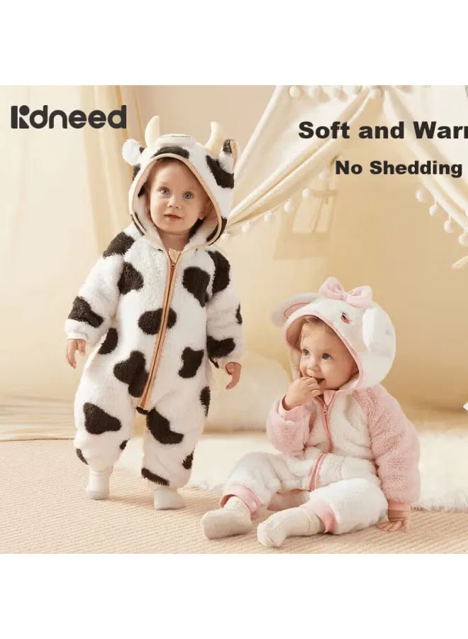Боди-комбинезон утепленный для малышей Kidsneed — фото 4