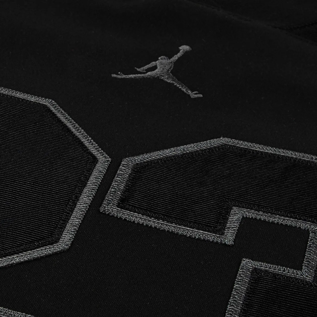 Детская хоккейная джерси для мальчиков с принтом Jordan MVP Statement Hockey Jersey, Jordan, Black — фото 3
