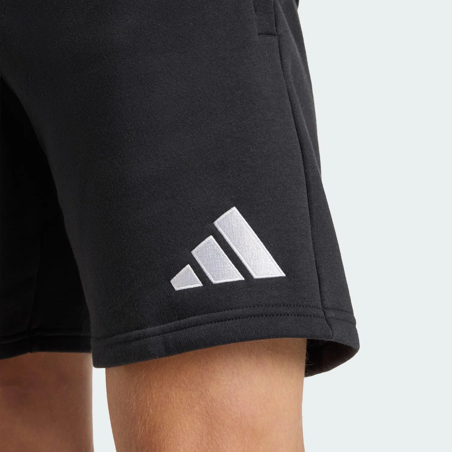 Мужские шорты из футера Entrada26 Sweat Shorts Adidas, Schwarz Weiss — фото 4