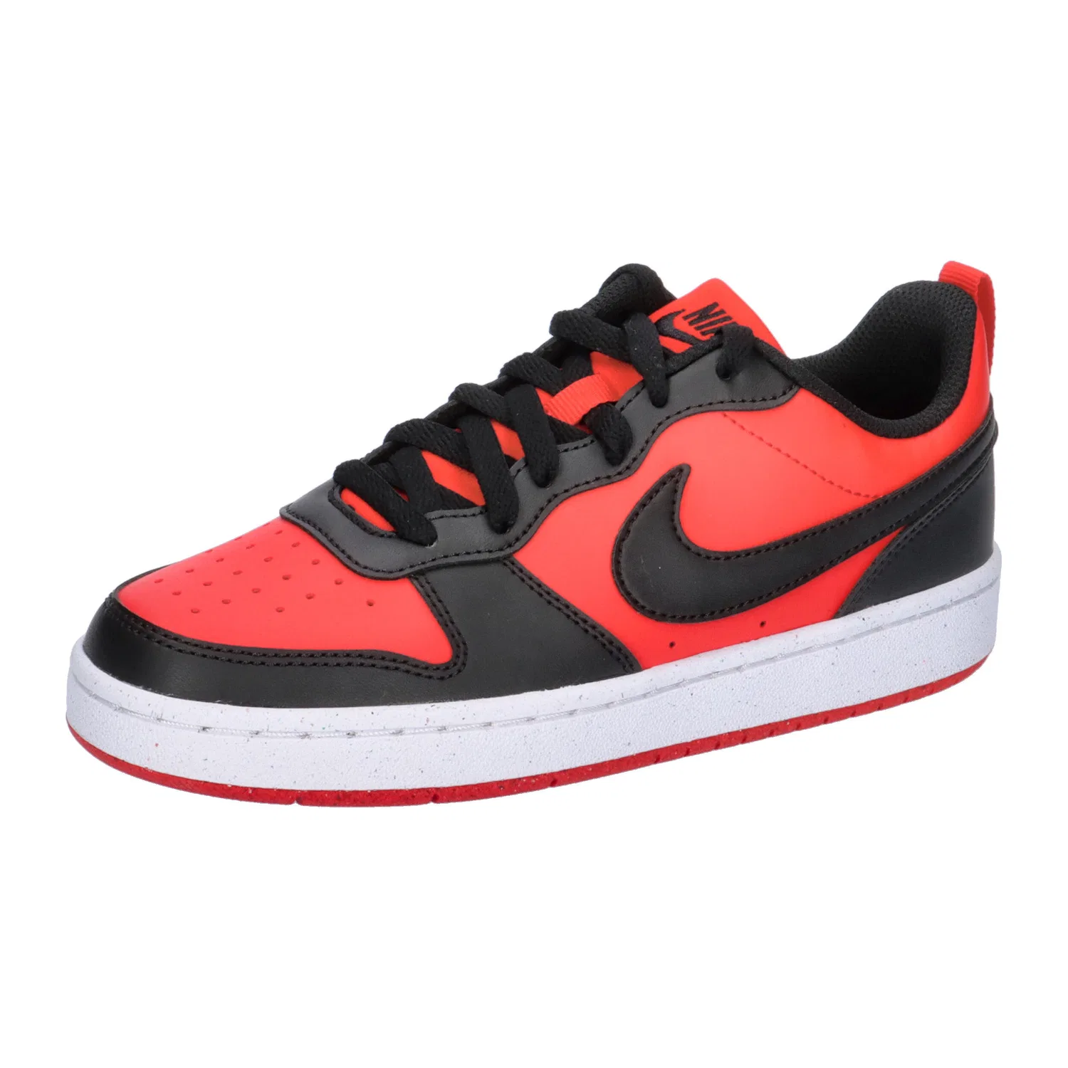 Детские кроссовки с обновленным дизайном Court Borough Low Recraft Nike, Rot Schwarz