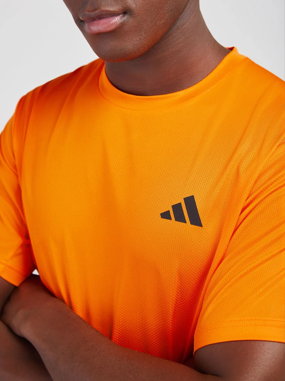 Футболка тренировочная Workout Essentials adidas, оранжевый — фото 4