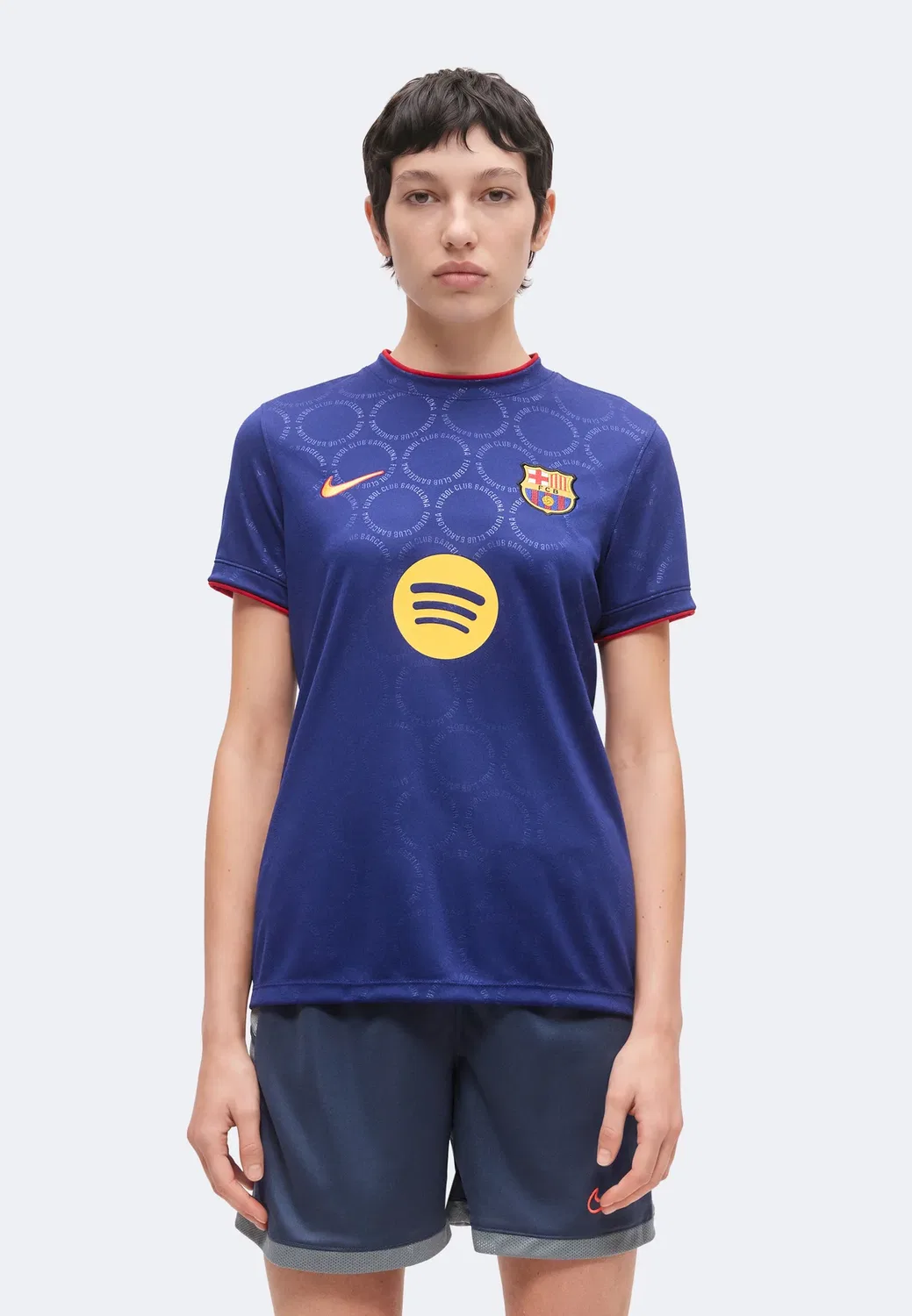 Фкб - клубная одежда Nike Performance, Loyal Blue/Gym Red/University Gold-Coloured