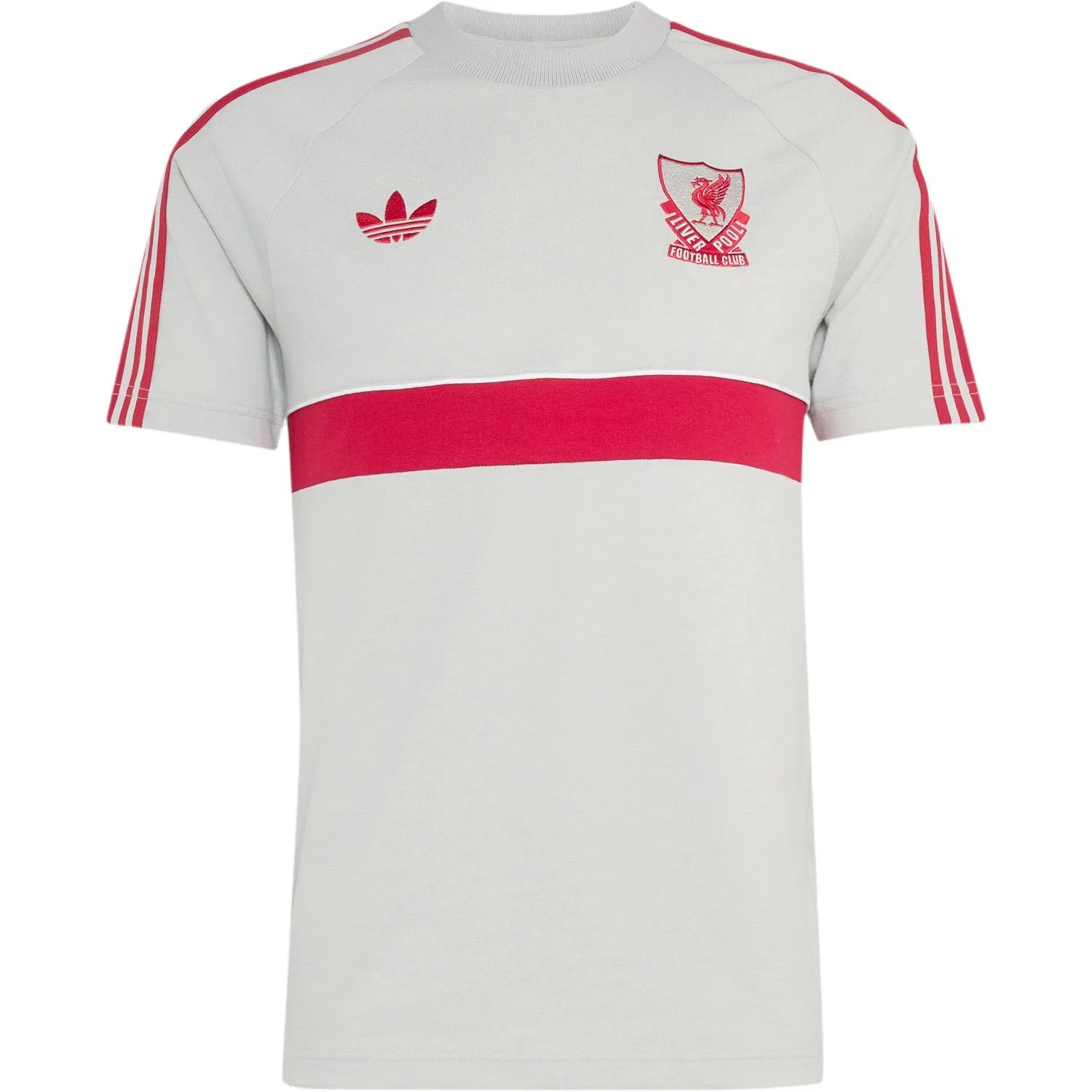 Мужская футболка с круглым вырезом Adidas Originals, Light Gray