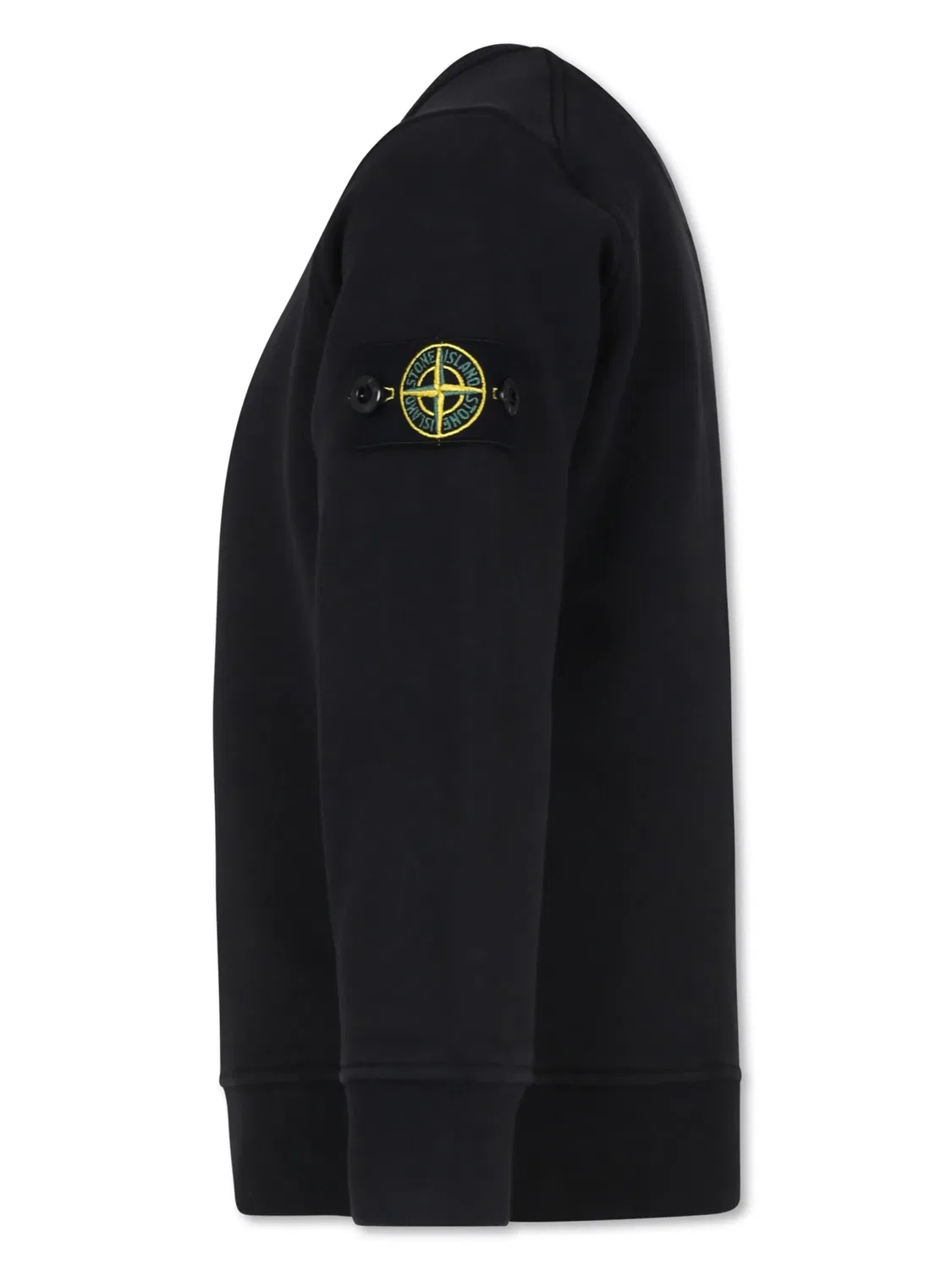 Свитшот с компасом из хлопка Stone Island, черный — фото 3