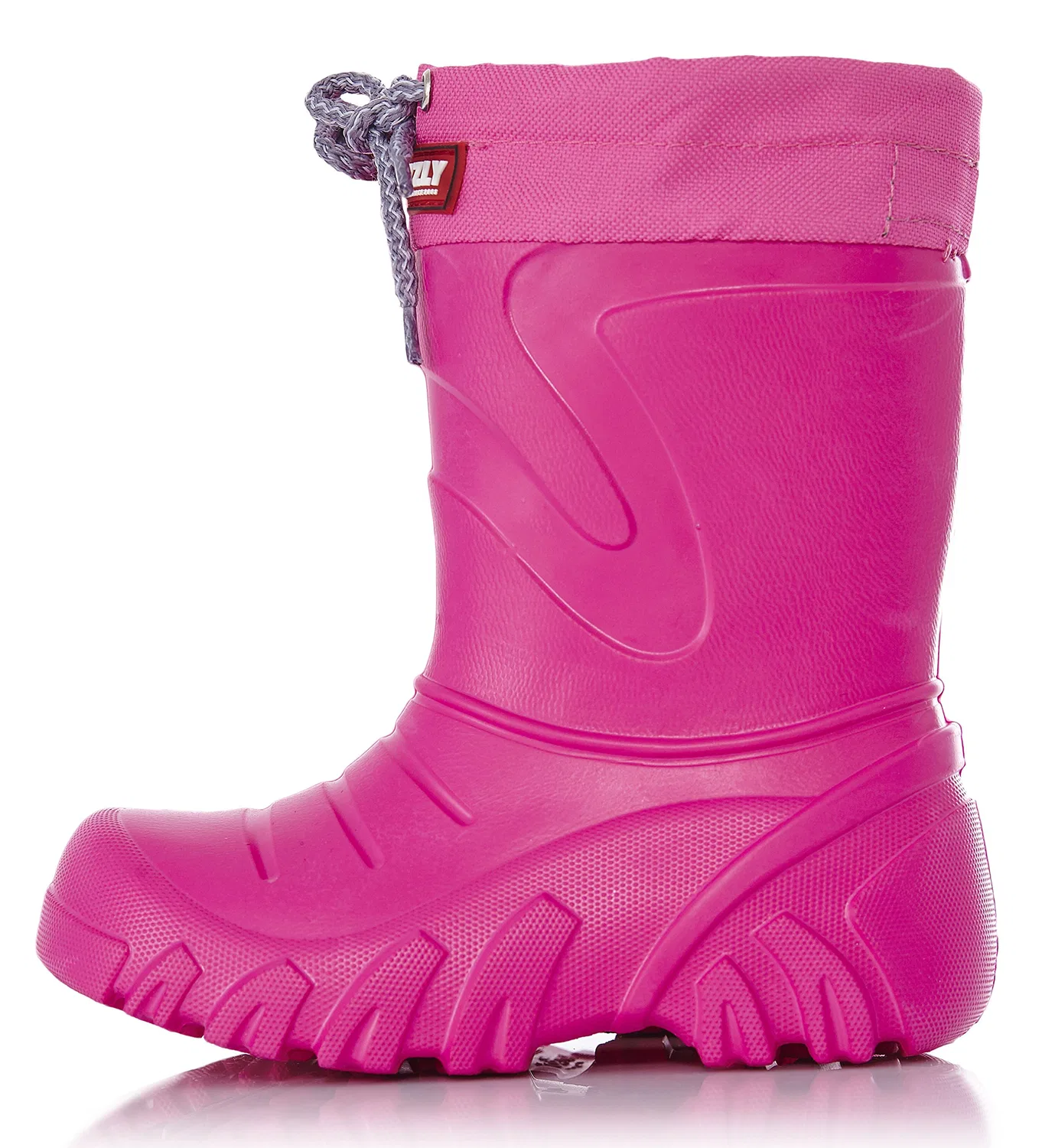 Детские сапоги резиновые утепленные Grizzly Lemigo, Fucsia