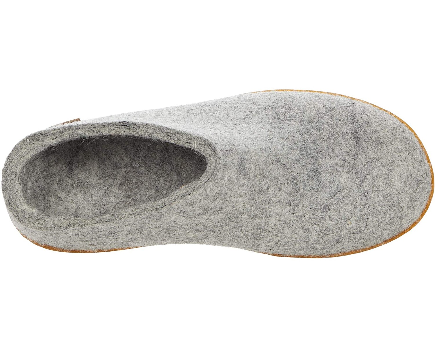

Сабо Wool Slip-On Rubber Outsole Glerups, серый