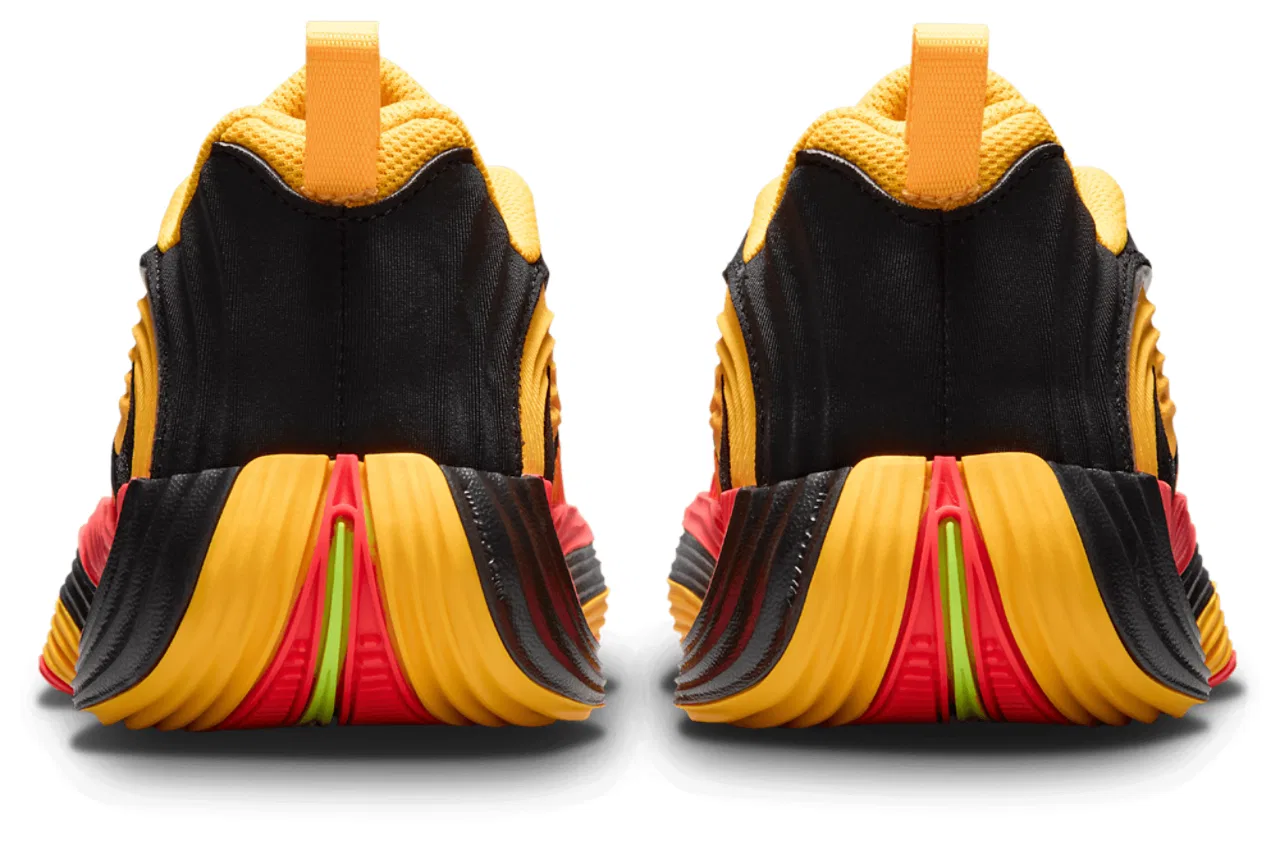 Детские кроссовки для мальчиков Giannis Immortality 5 Nike, Laser Crimson Metallic Silver Laser Orange — фото 3