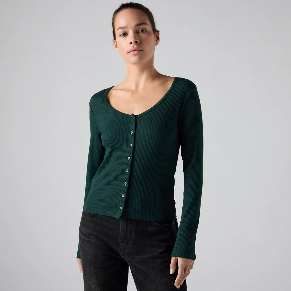 Рубашка с длинными рукавами на пуговицах от Austen Levi's, Pine Grove - Green