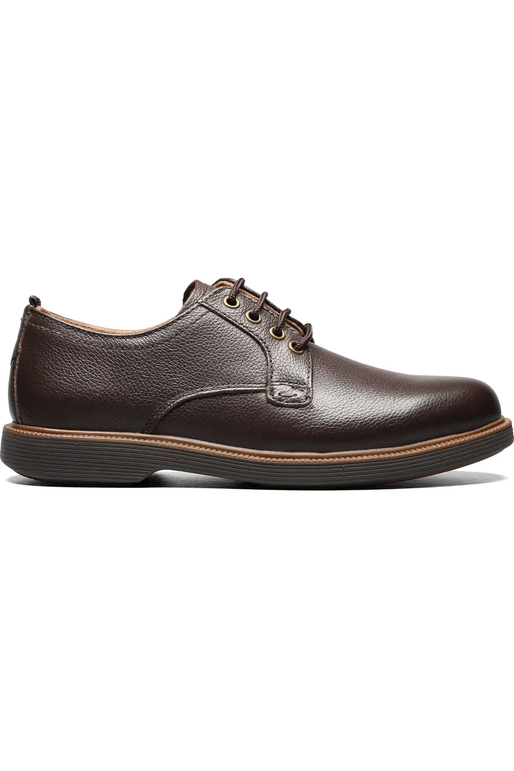 Детские туфли оксфорды на плоской подошве Supacush Jr. Florsheim, коричневый — фото 2