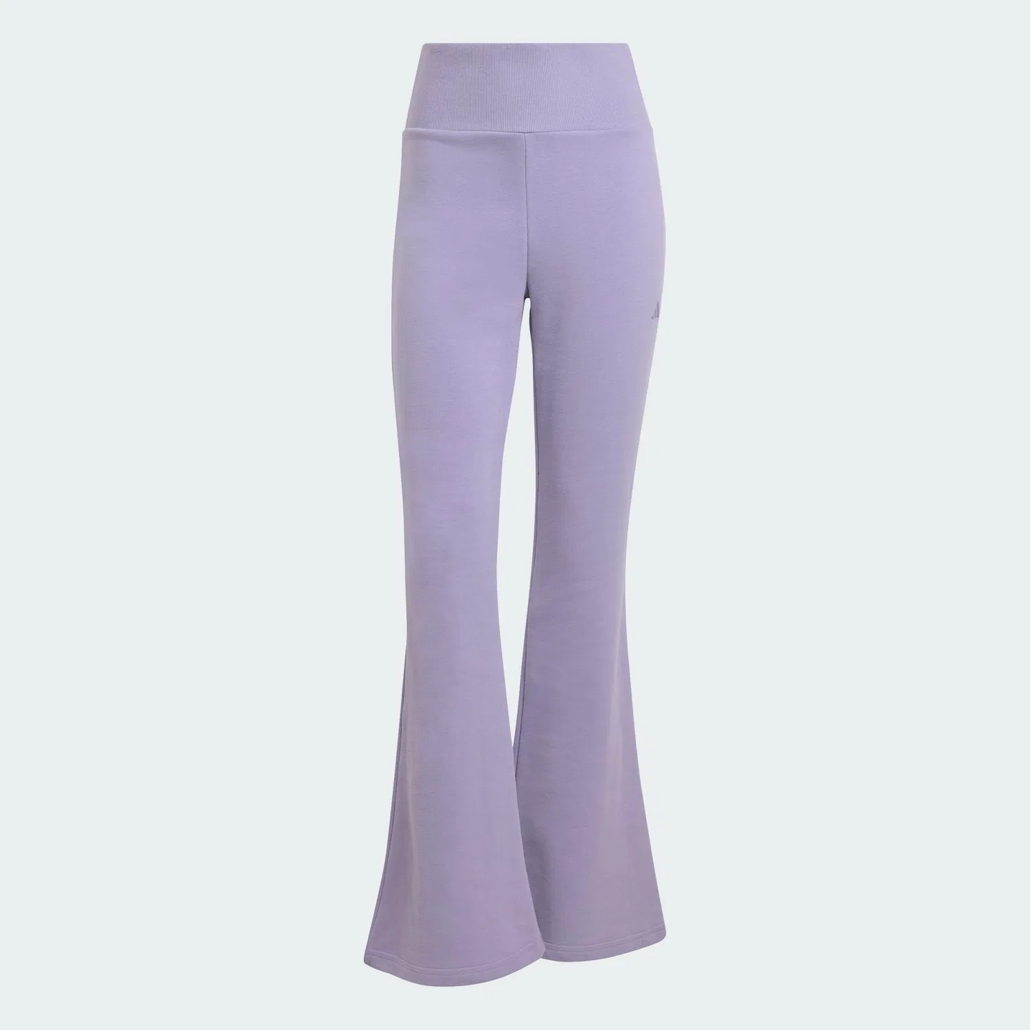 Женские брюки клеш из футера Seasonal Essentials Adidas, Helllila — фото 2