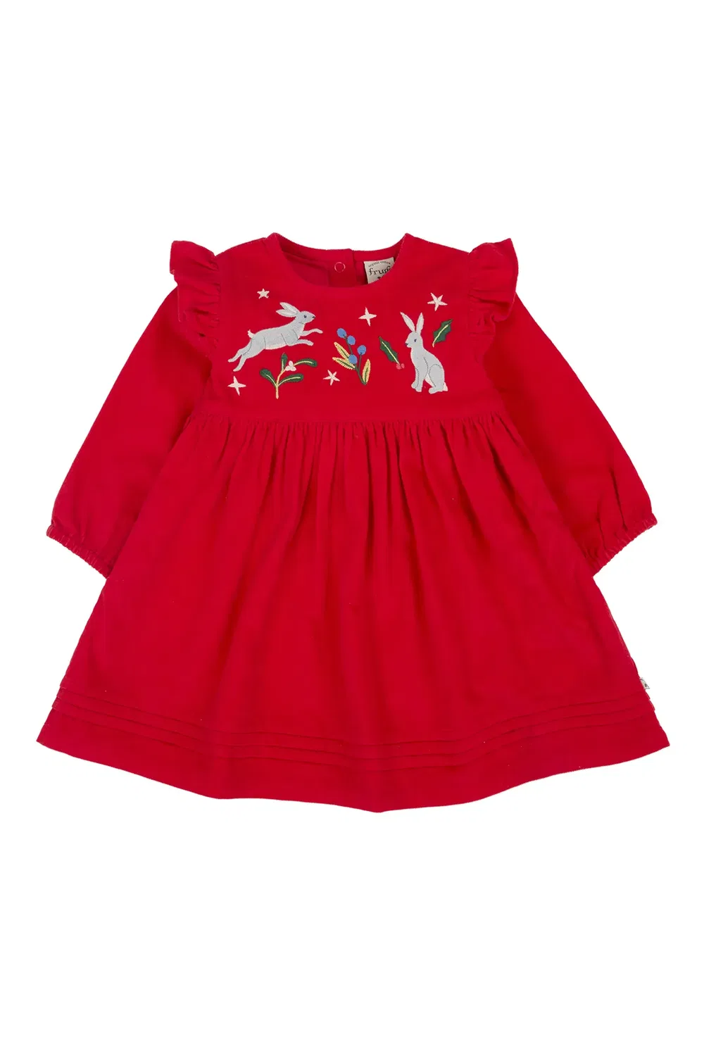 Платье из вельвета Maud Frugi, Red