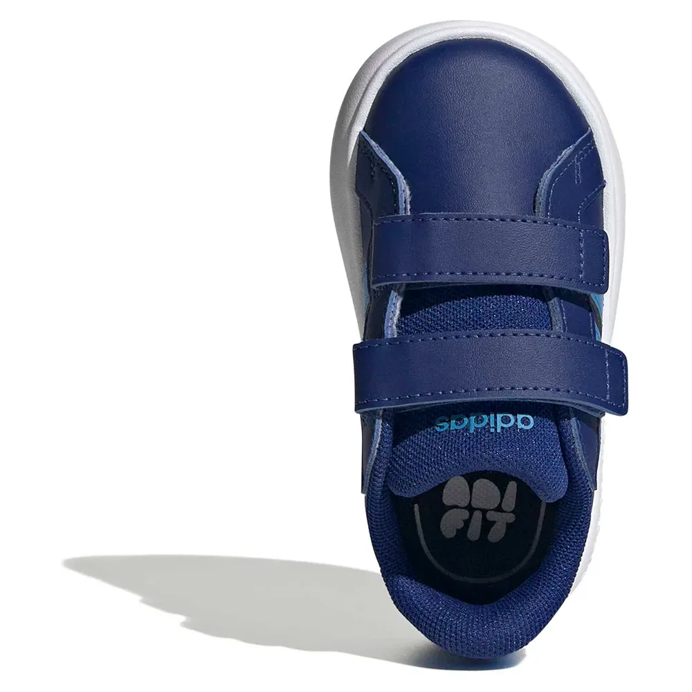 Кроссовки Grand Court 30 Bubble Adidas, синий — фото 2