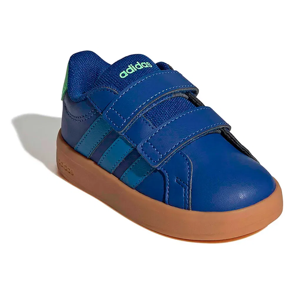 Кроссовки Adidas Grand Court 30 для малышей, синий — фото 2