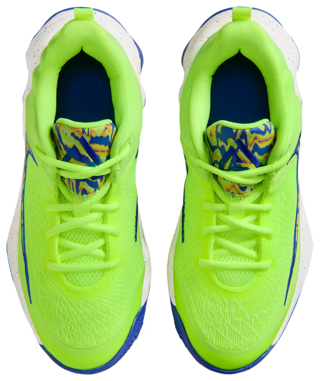 Кроссовки для мальчиков Giannis Immortality 4 SE BB Nike, цвет Volt Ice/Multi/Color — фото 4