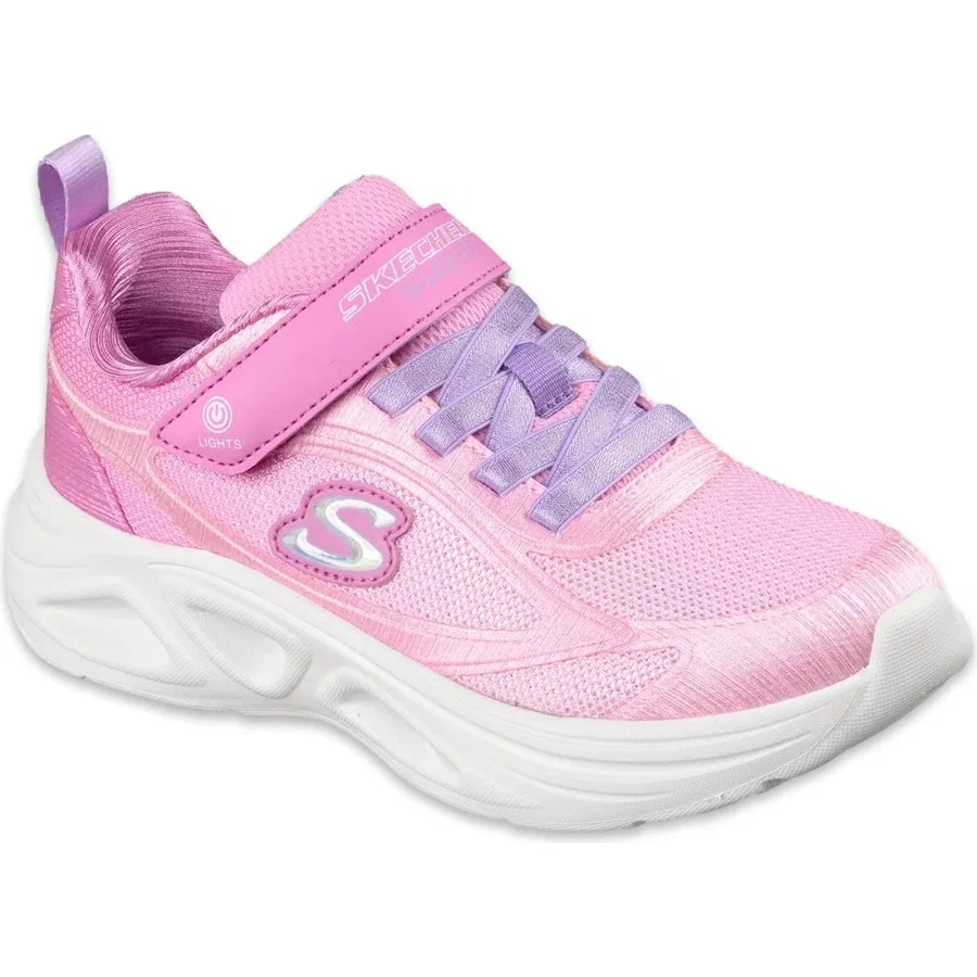 Кроссовки с подсветкой Sola Glow 2.0 Skechers, Розовый — фото 4