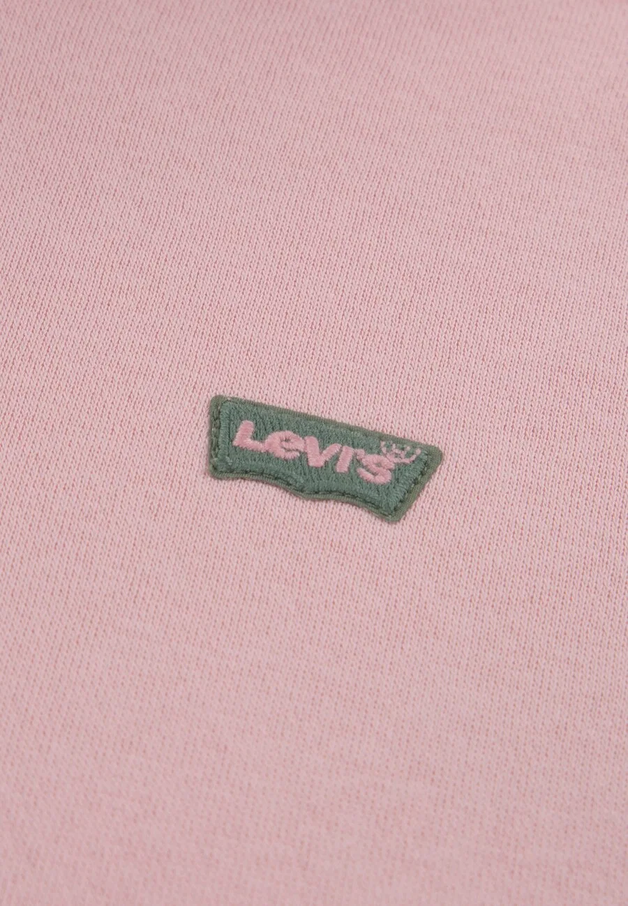 Детская толстовка Levi's Kids розового цвета — фото 3