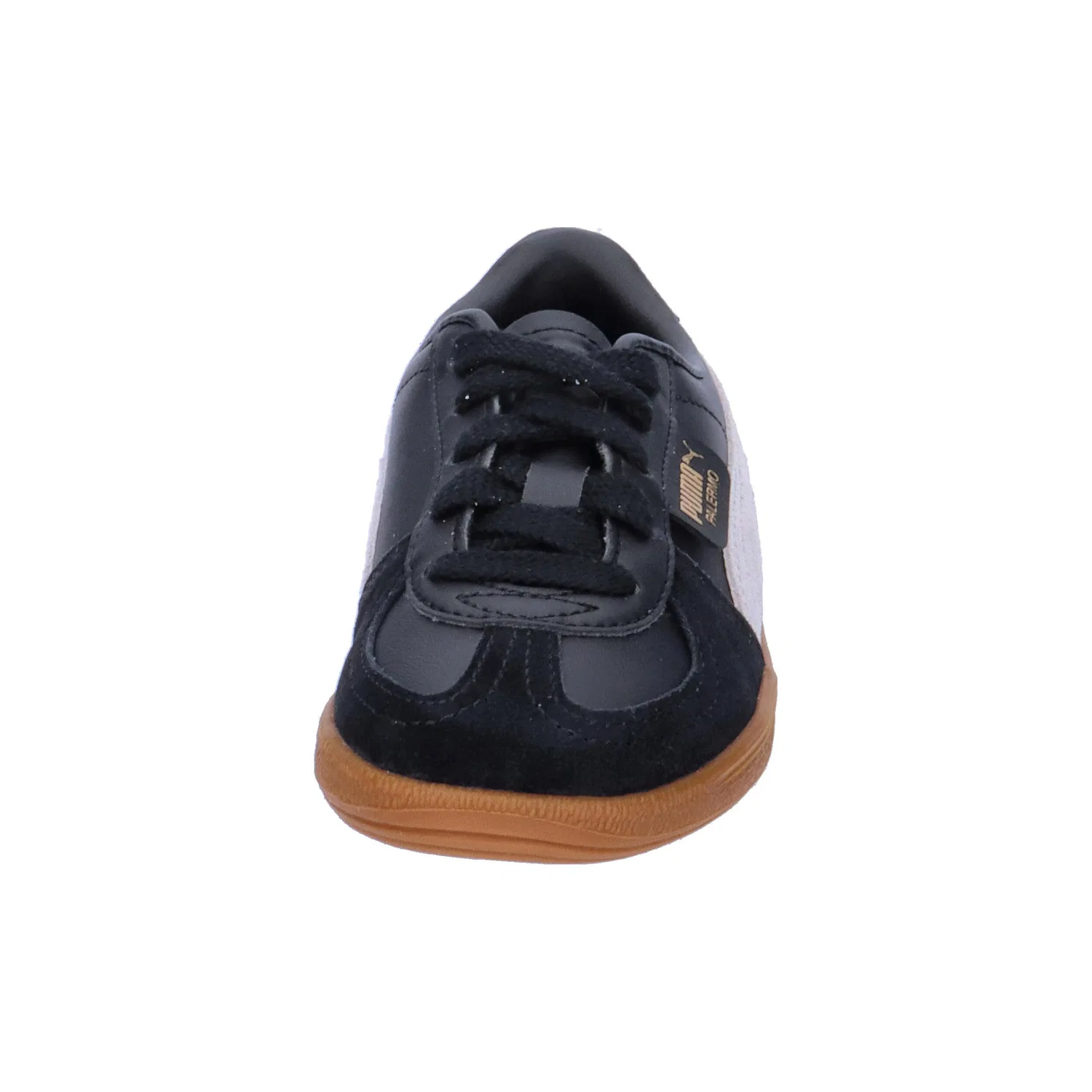 Детские кожаные кроссовки Palermo Puma, Schwarz — фото 3