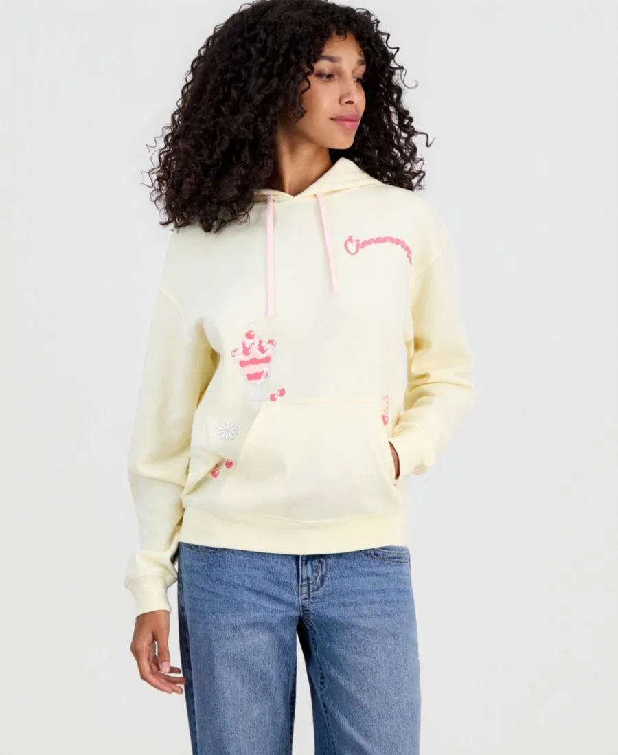 Худи с графикой Cinnamoroll Sanrio, Vanilla Custard