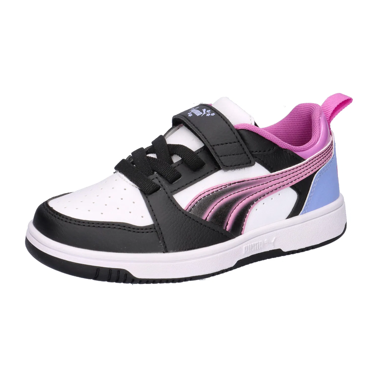 Детские кроссовки с ретро-дизайном Rebound V6 Lo Jelly Heaven AC+ PS Puma, Weiss Schwarz