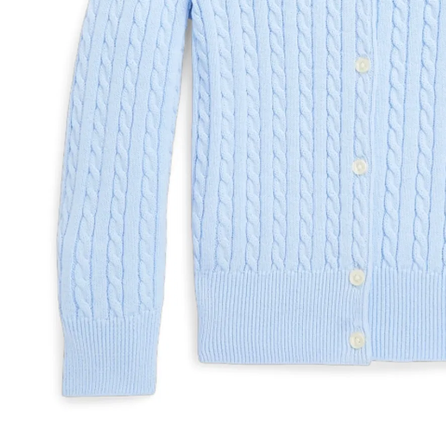 Детский свитер с длинным рукавом Workplace Blue Polo Ralph Lauren, Workplace Blue — фото 4