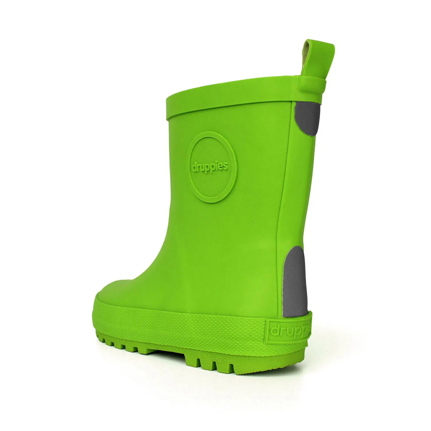 Детские резиновые сапоги с флисовой подкладкой Druppies, Fresh Green — фото 4