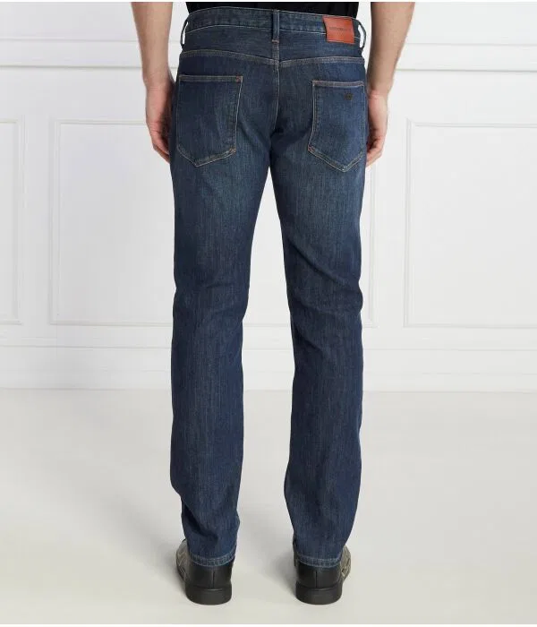 Мужские джинсы slim fit J06 Emporio Armani, Blu Marino — фото 4