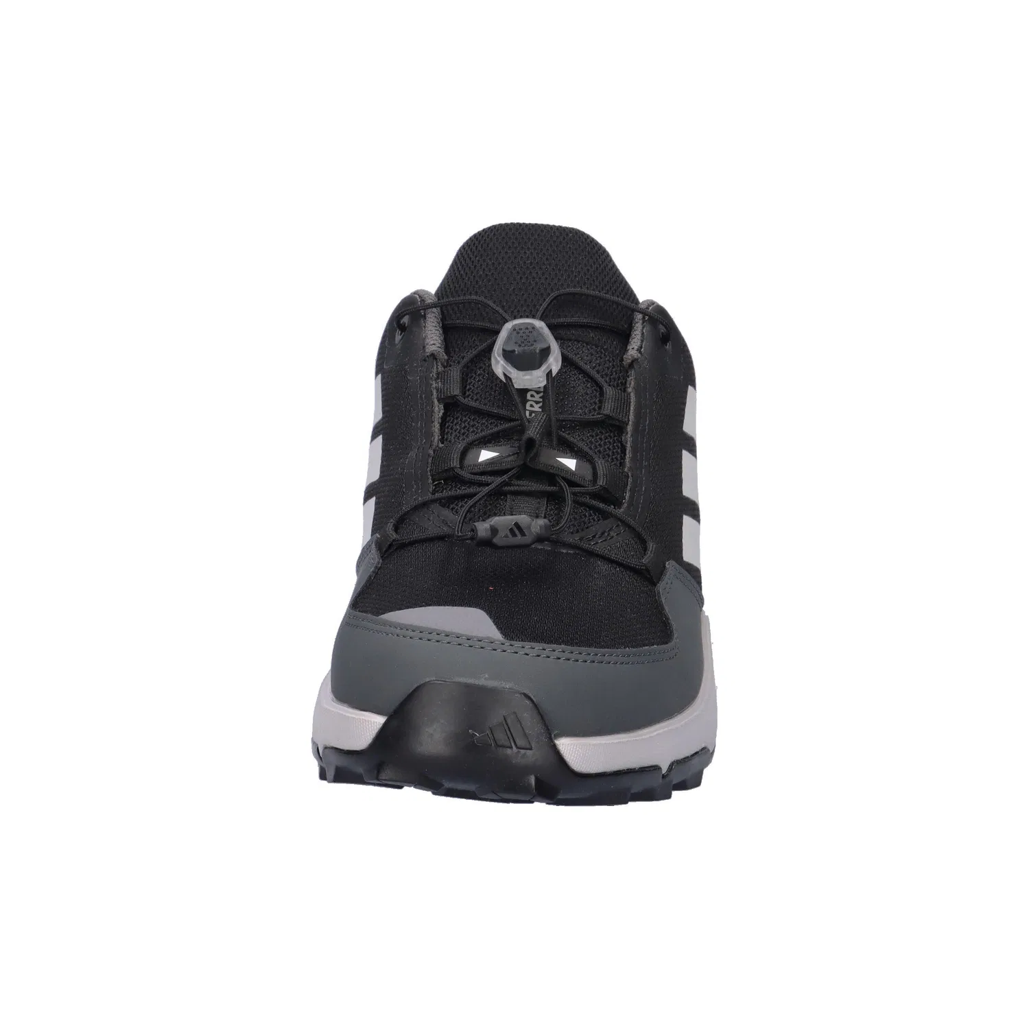 Детские походные ботинки с быстрой шнуровкой AX4S SL K Adidas, Schwarz Grau — фото 3