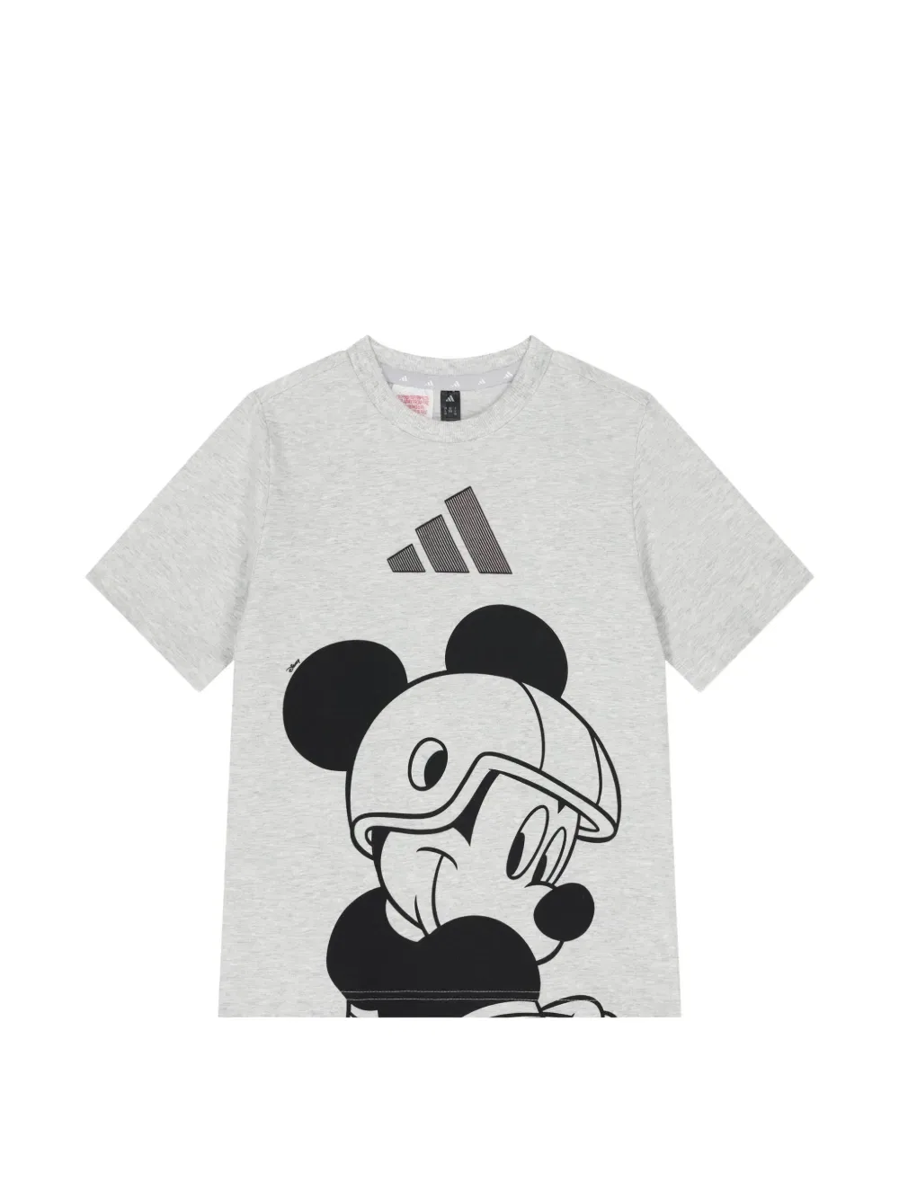 Футболка с принтом Adidas Kids, серый
