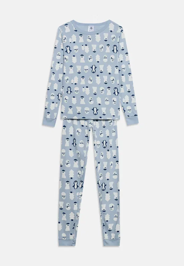 Пижамный комплект хлопок Snug fit Petit Bateau Polaire, Multi-coloured, мультиколор