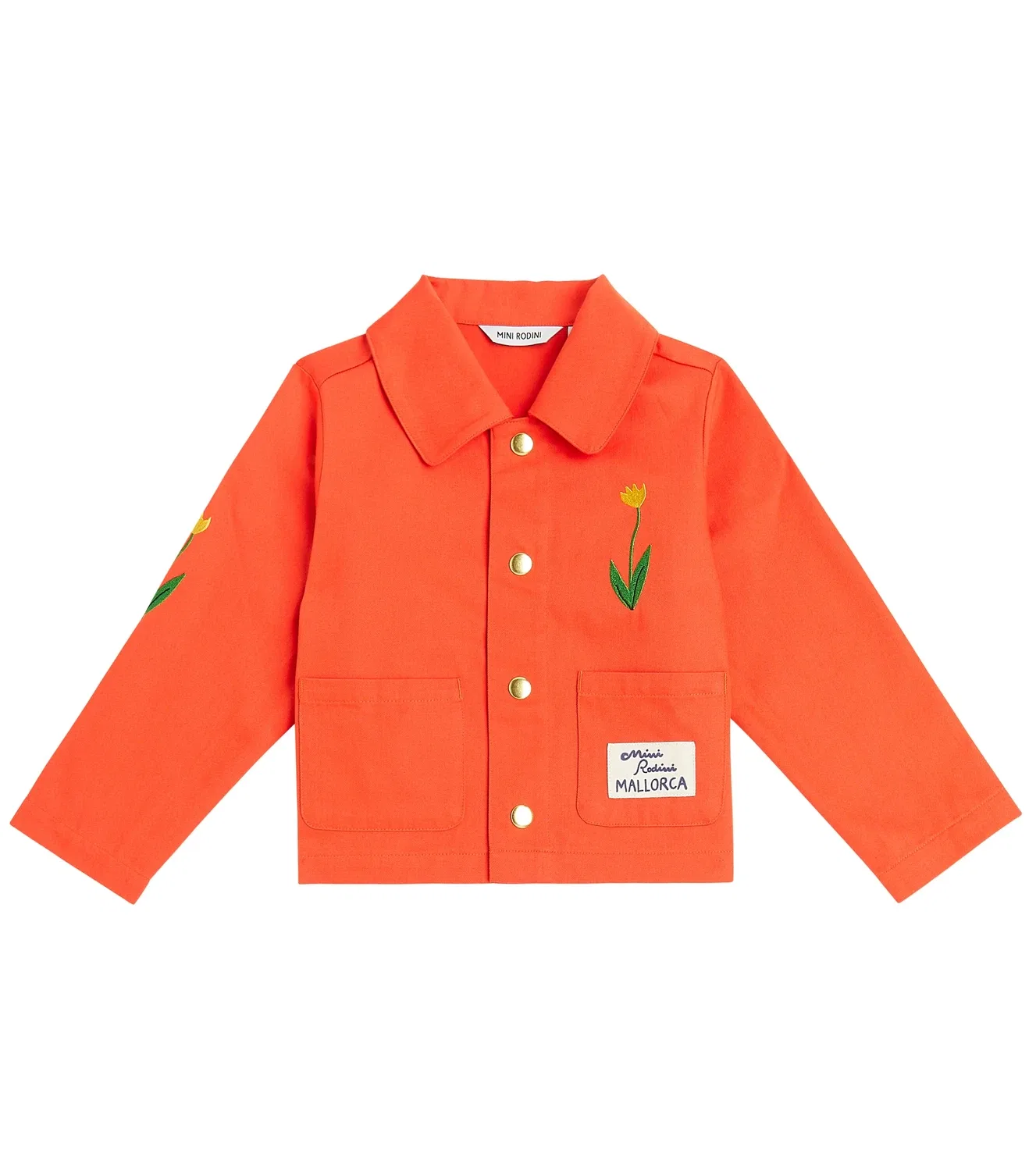 Легкая куртка хлопковая Mallorca Mini Rodini, красный