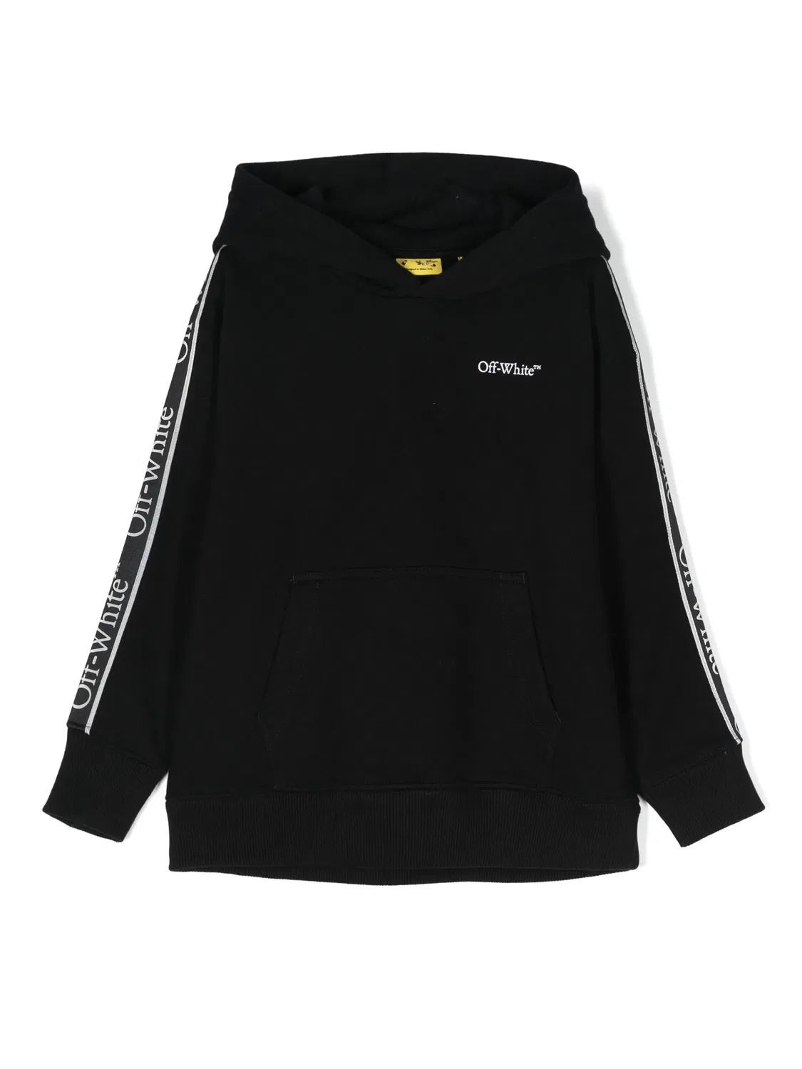 Худи с логотипом Bookish OFF-WHITE, черный