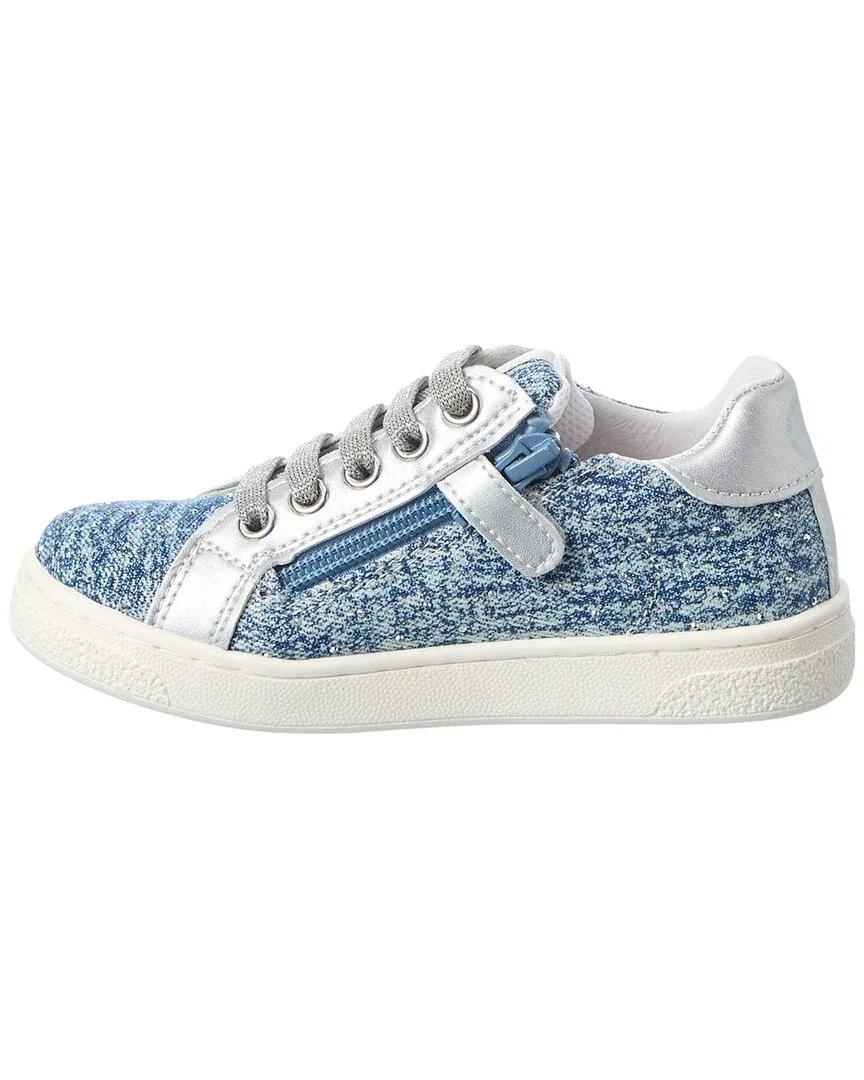 Детские кеды на молнии Naturino Pinn Canvas Sneaker, White — фото 2