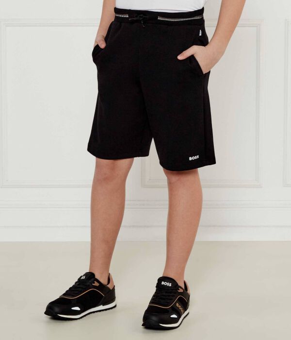 

Шорты Regular fit Boss Kidswear, черный