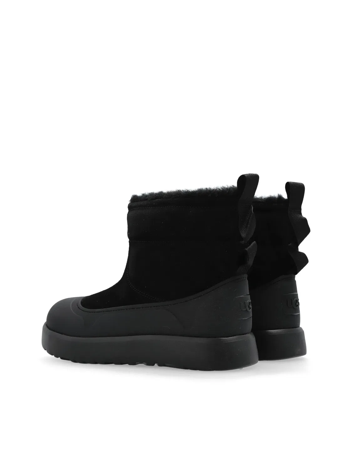 Сапоги по щиколотку Ugg Kids, черный — фото 3