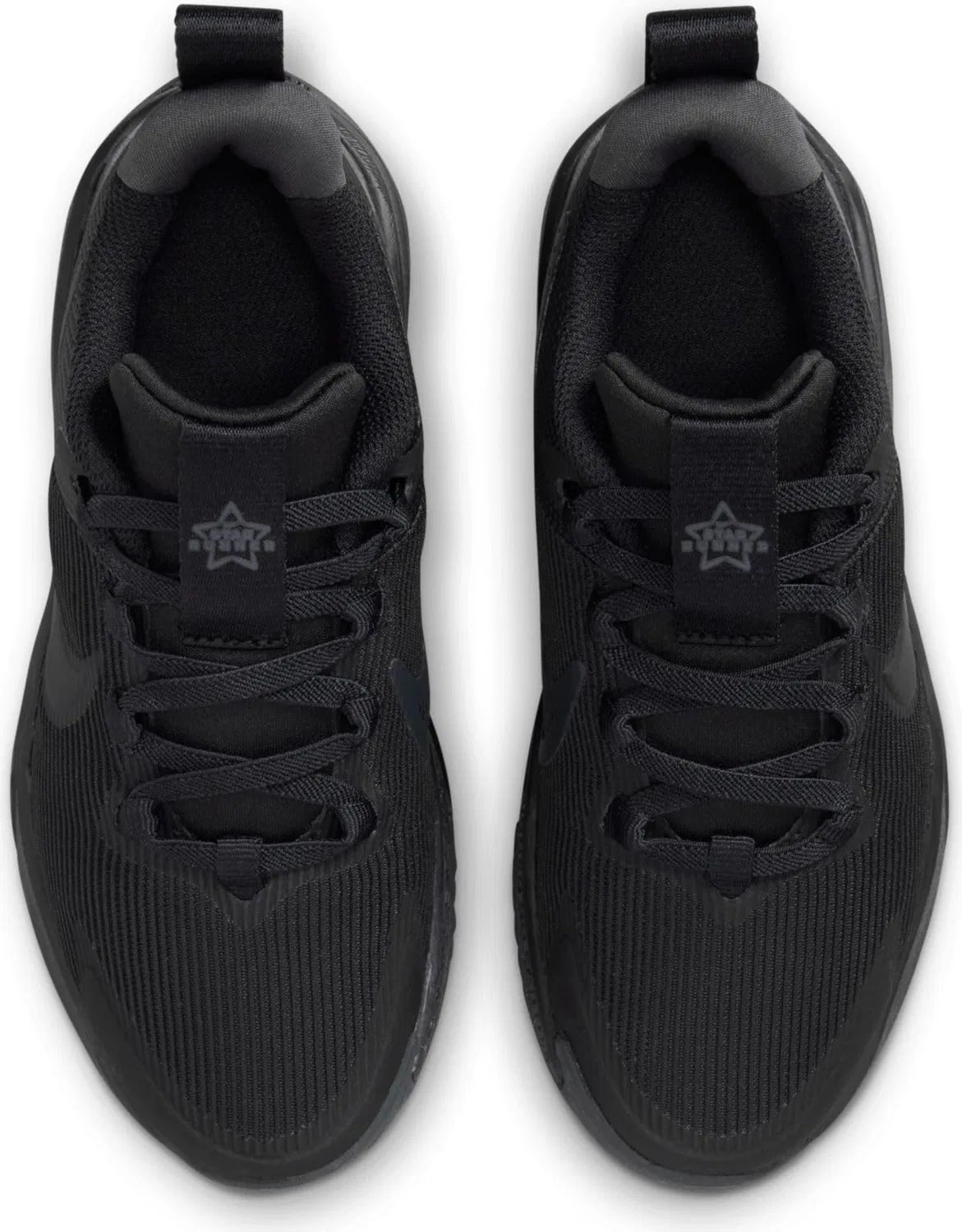 Детские кроссовки для мальчиков с закрытым носком NIKE Star Runner 4 NN (PS) NIKE, Black Black Anthracite — фото 3