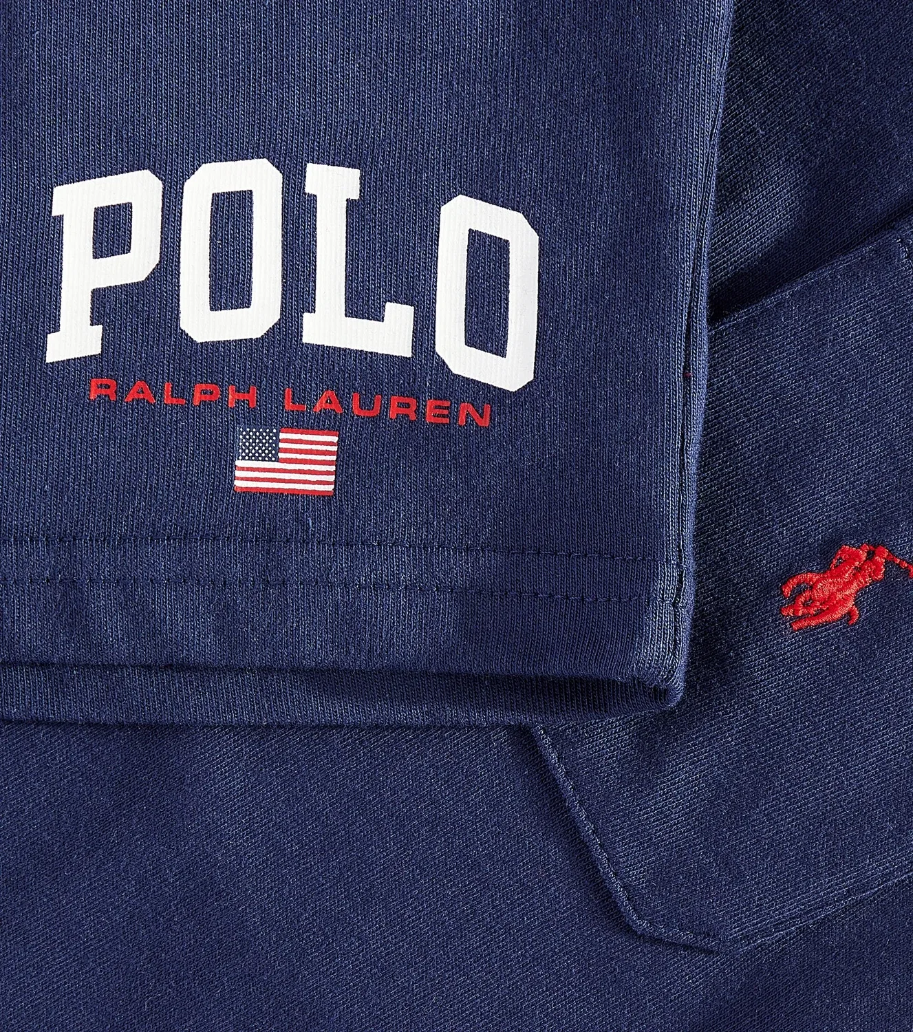 Шорты хлопковые Polo Ralph Lauren Kids, синий — фото 3