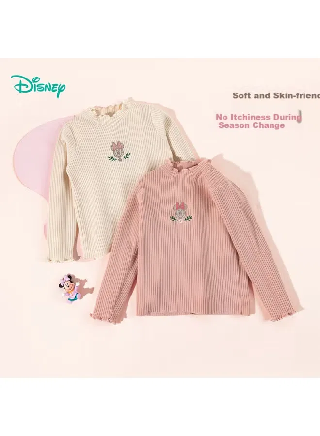 Свитер вязаный хлопковый Disney, розовый
