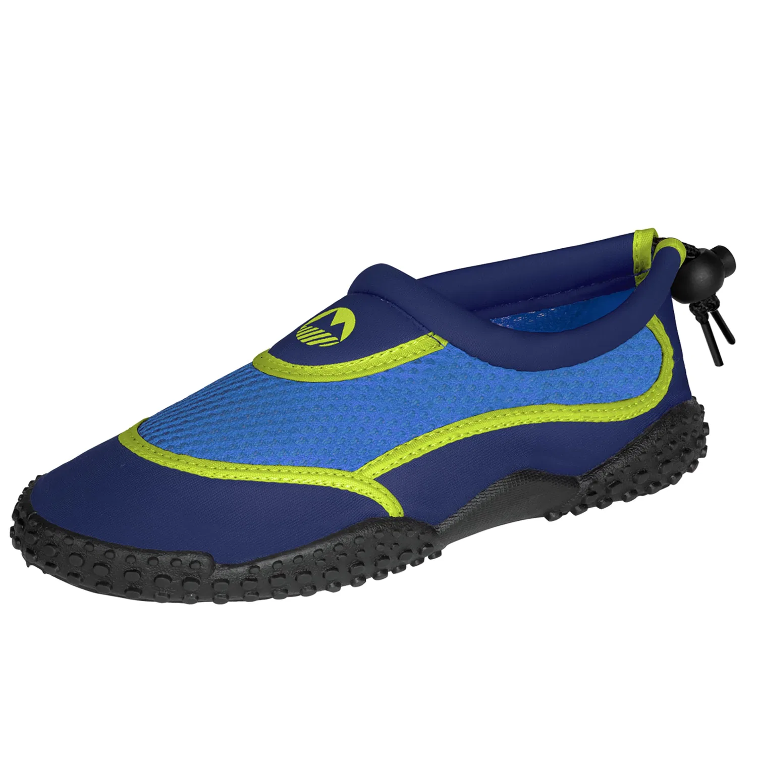 Детские водные туфли для мальчиков с регулируемой пяткой Eden Lakeland Active, Navy Blue Lime