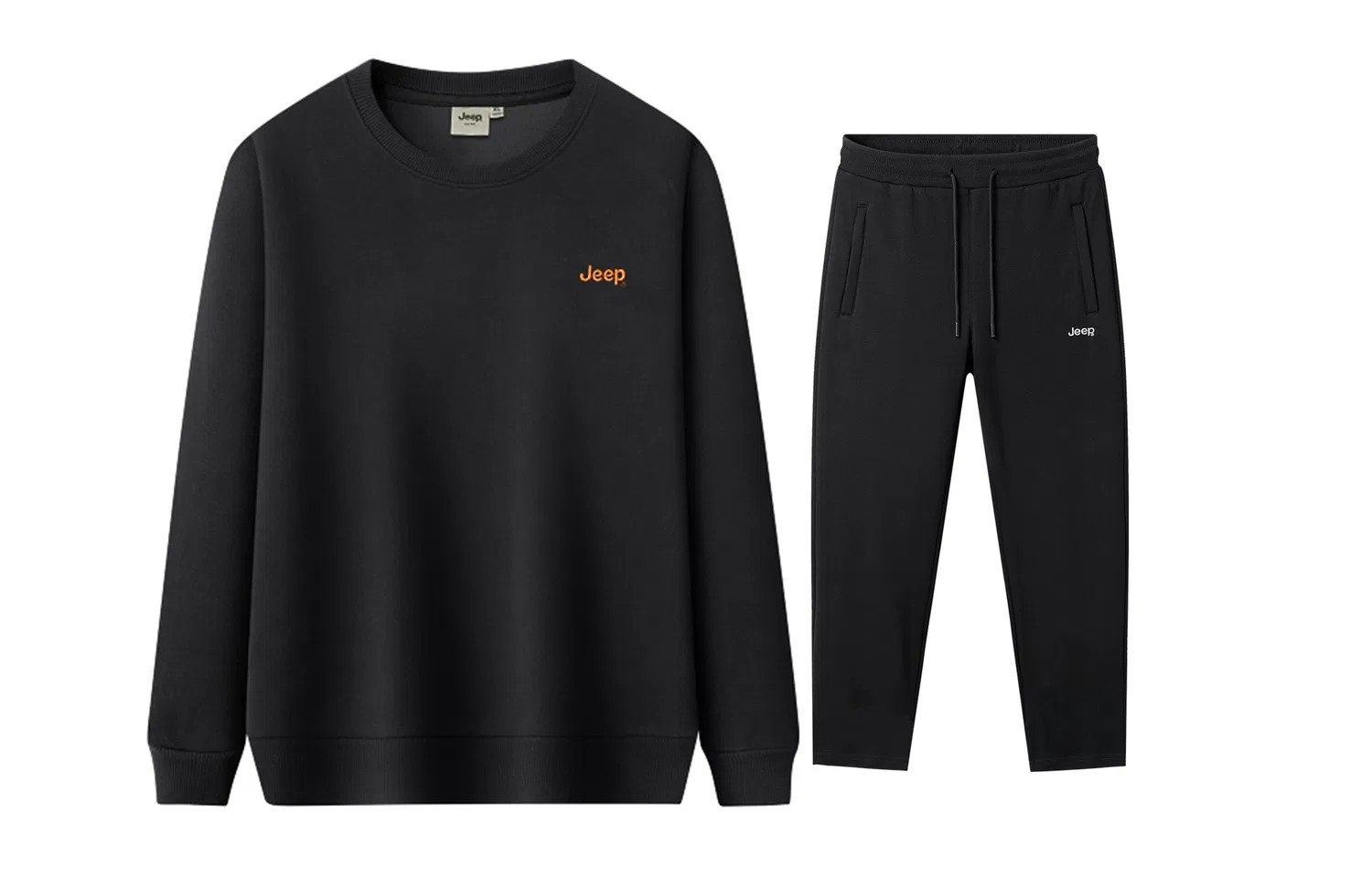 Детский спортивный комплект с флисовыми брюками Jeep, Navy/Black — фото 3