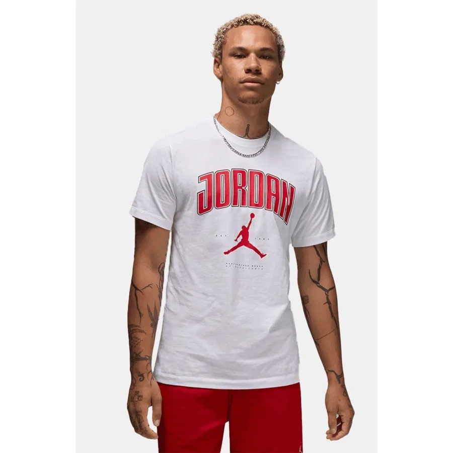 Футболка с коротким рукавом Jordan City 88 SS Crew Nike, Белый