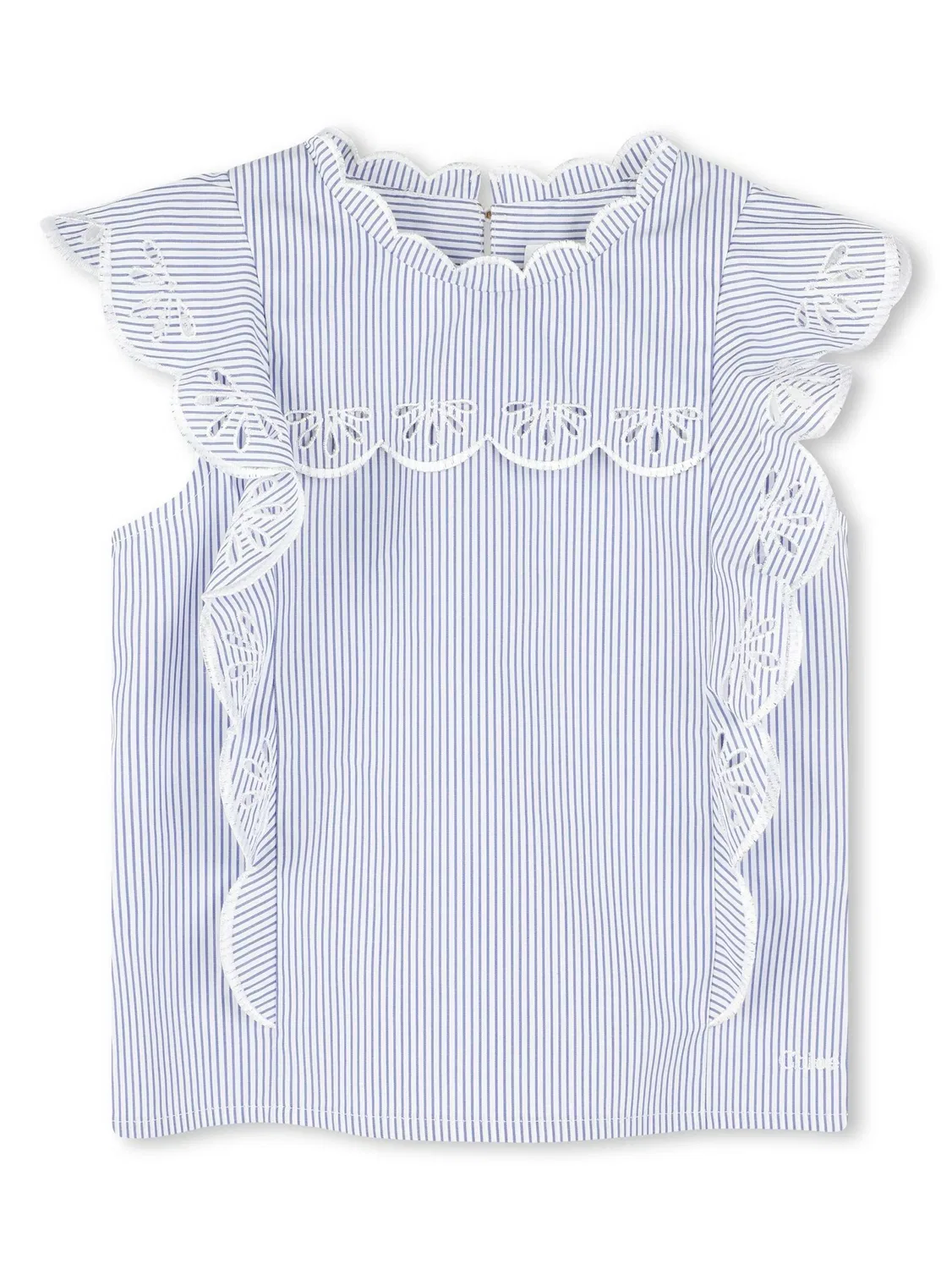 Блузка из органического хлопка Chloé, синий