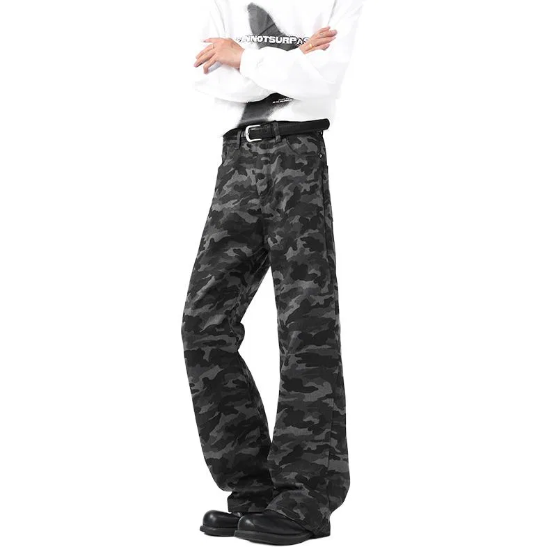 Детские джинсы с камуфляжным принтом Jeep, Camouflage Gray