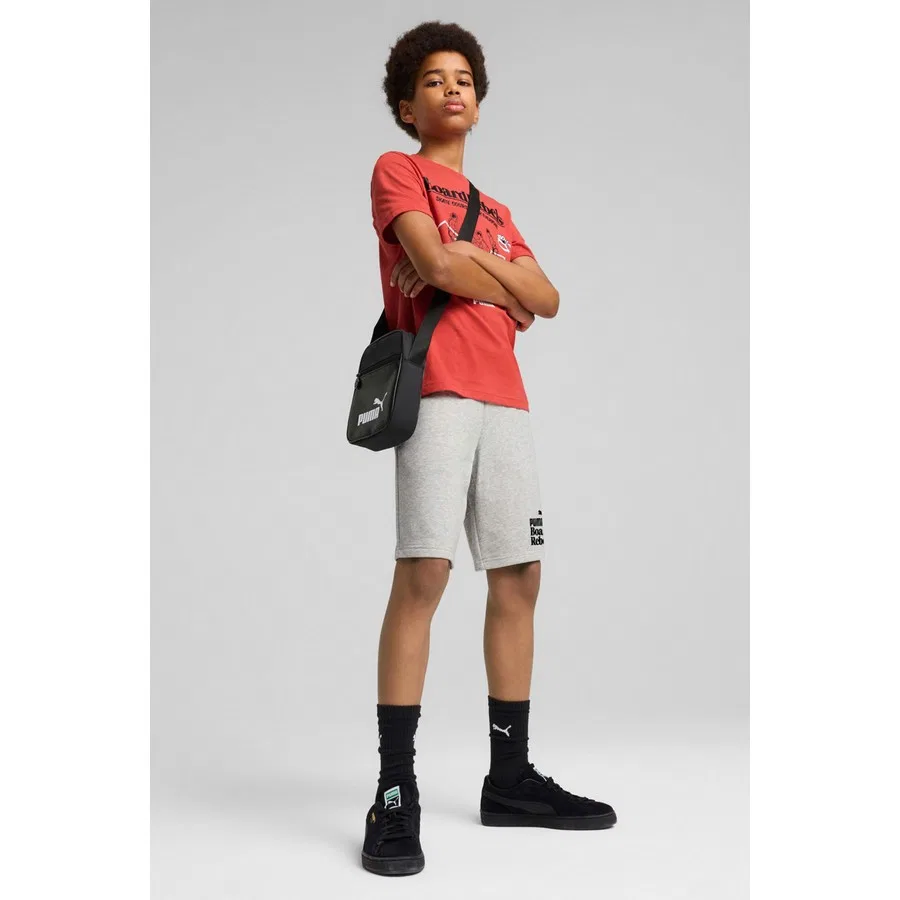 Шорты с принтом MID90S Long Shorts Puma, Серый — фото 3