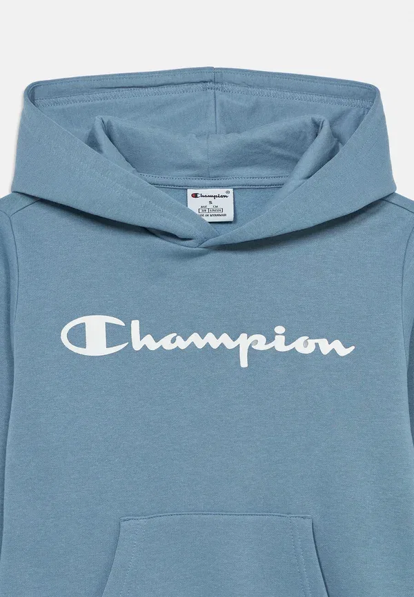 Худи унисекс - толстовка с капюшоном Champion, светло-голубой — фото 3