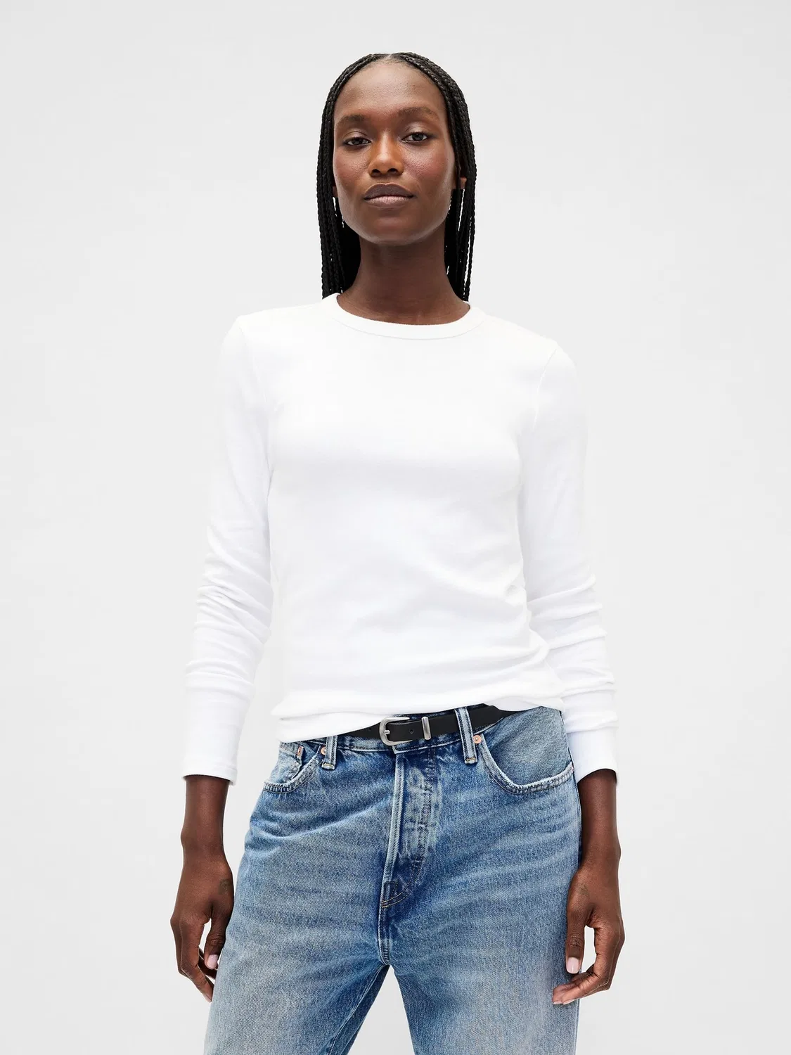 Футболка с длинным рукавом Modern Gap, белый