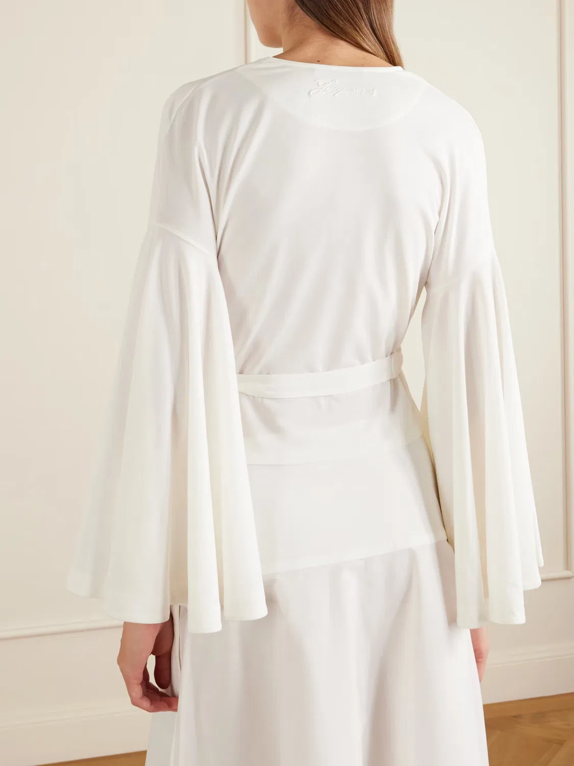 Топ «Вентаду» от Jacquemus, белый — фото 3
