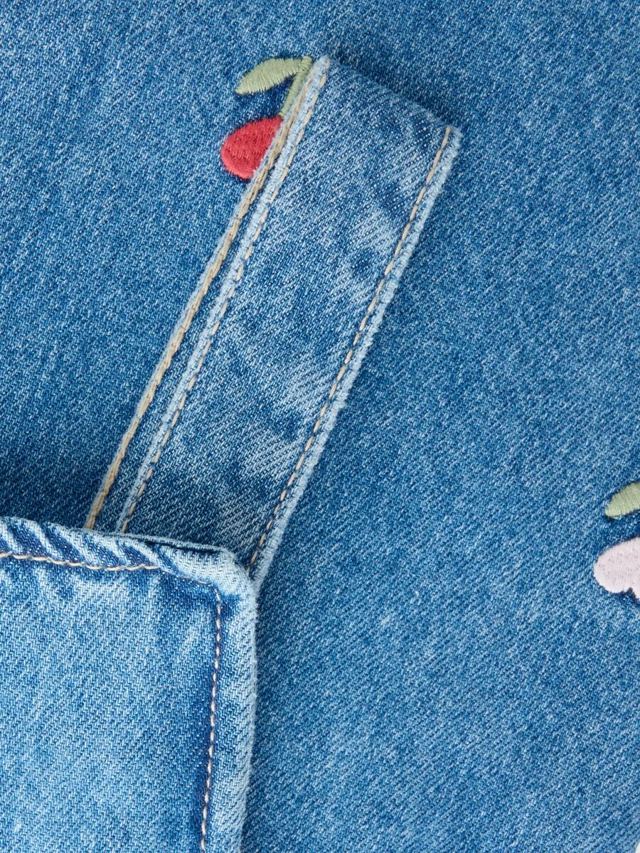 Комбинезон NAME IT Dungarees 'NMFMALO' из синей джинсовой ткани — фото 3