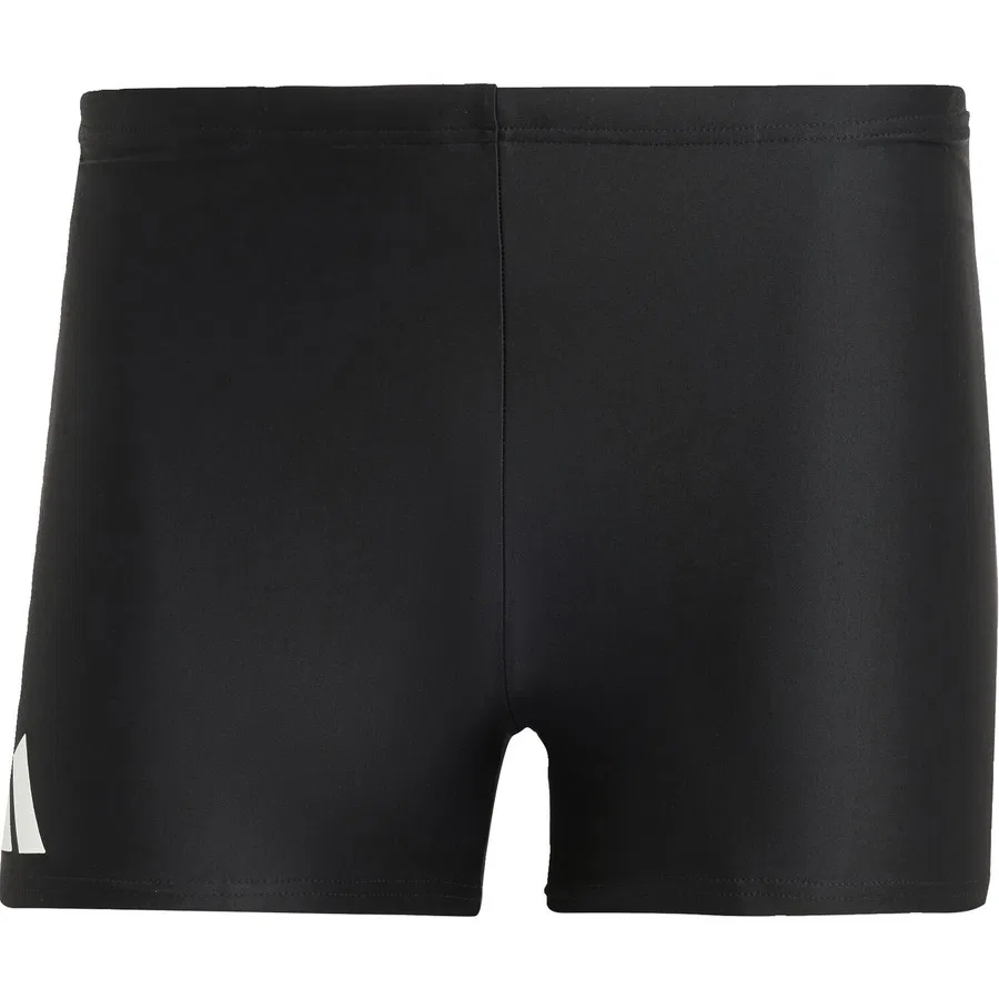 Плавки для плавания Performance Solid Swim Boxers adidas, Черно-белый