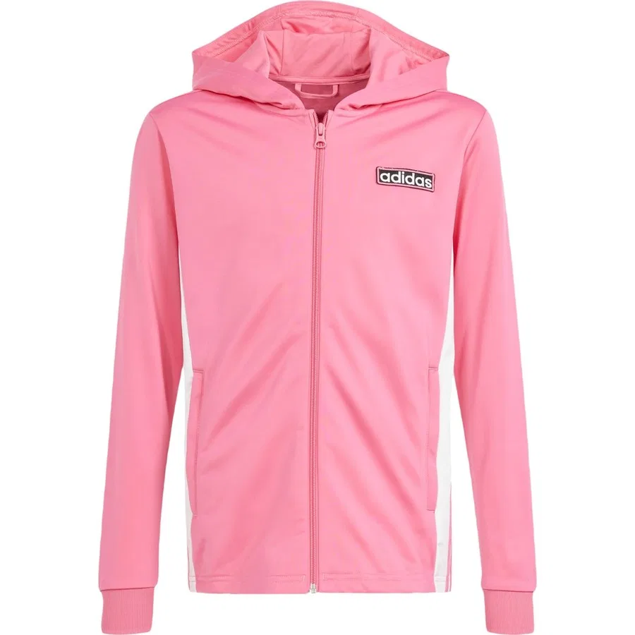 Детский худи с капюшоном на молнии Adibreak Full-Zip Hoodie adidas, Розовый