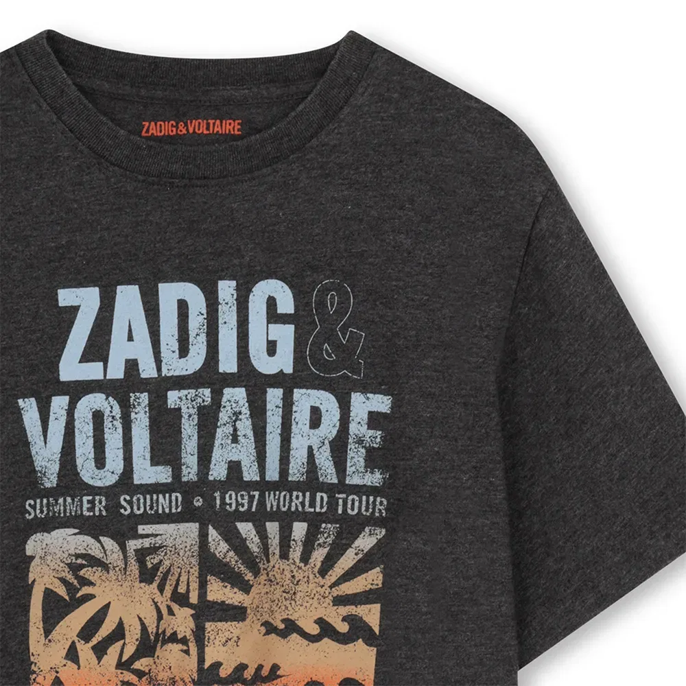 Футболка с коротким рукавом X60586 Zadig & Voltaire, черный — фото 3